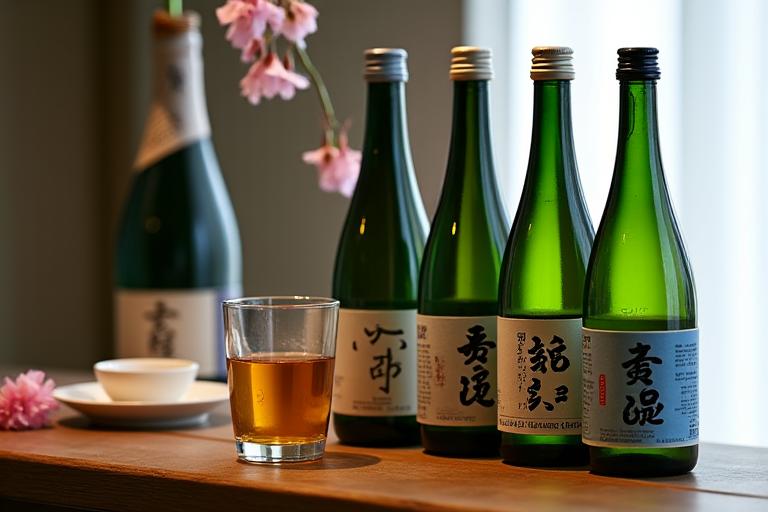 鳥取の地酒のコレクション