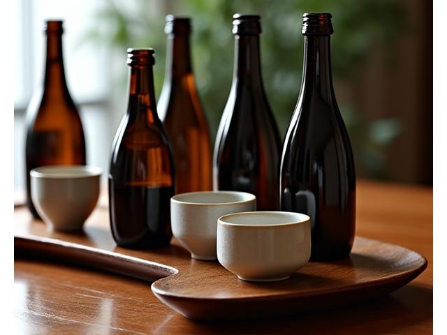 日本酒のコレクション